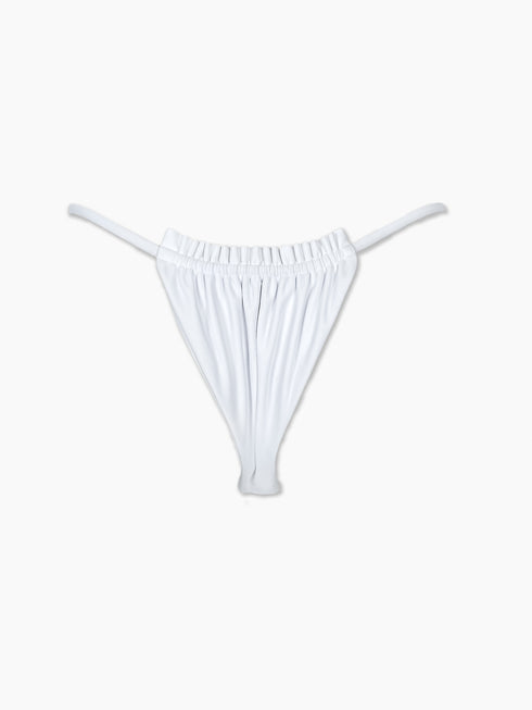 The Anita Ruffle Edge Bottom - Porcelain